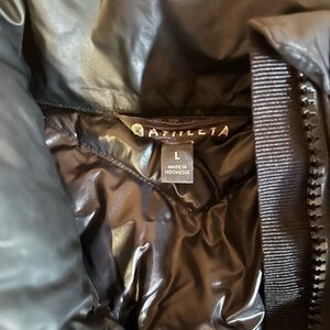 Black Athleta puffer vest